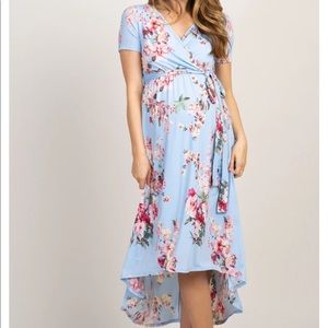 PinkBlush maternity Floral dress